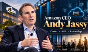 Amazon CEO Andy Jassy Career, AWS and Leadership