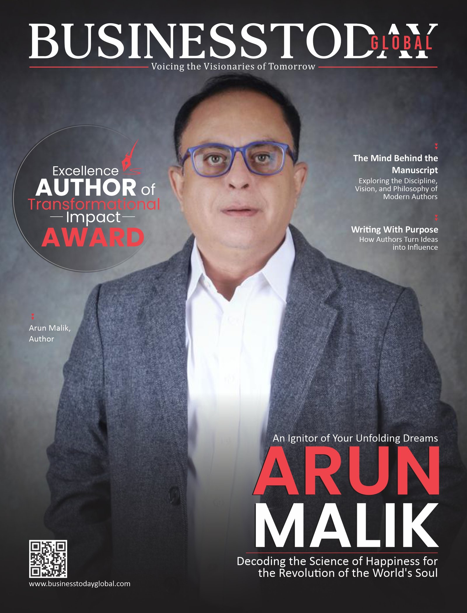 Excellence Author of Transformational Impact Award